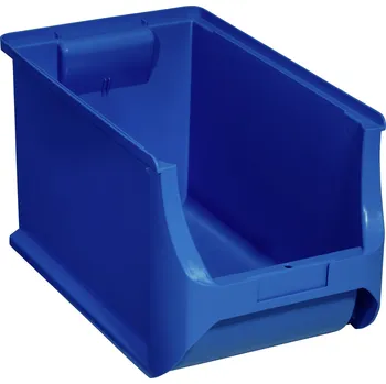 Úložný box Plastový box na drobný materiál, stohovatelný Allit ProfiPlus Box RE 4H, (d x š x v) 355 x 205 x 200 mm, modrá