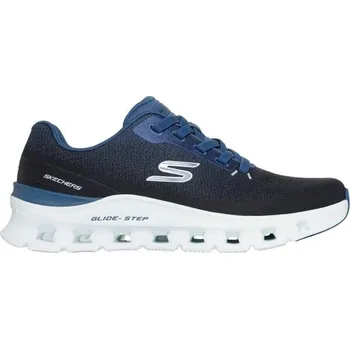 Pánská obuv Pánské vycházkové boty Skechers GLIDE-STEP PRO 46 Černá, Tmavě modrá, Bílá