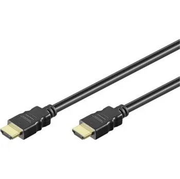 Audio kabel Manhattan HDMI kabel Zástrčka HDMI-A, Zástrčka HDMI-A 5.00 m černá 323239-CG 4K UHD, Audio Return Channel HDMI kabel