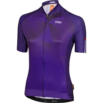 Cyklistické oblečení Dres KTM FACTORY LINE JERSEY SHORTSLEEVE, PURPLE XXL