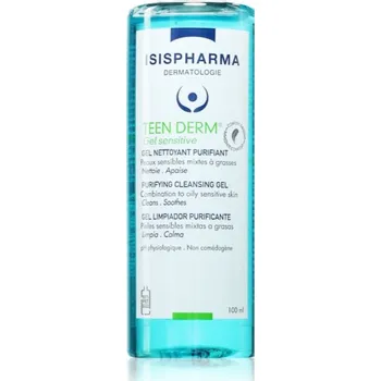 ISISPHARMA Teen Derm Gel Sensitive čisticí gel pro citlivou pleť se sklonem k akné 100 ml
