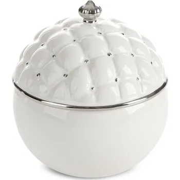 DEKORAČNÍ KERAMICKÁ MISKA ADORE 20X23 CM VZOROVANÁ