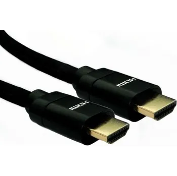 Video kabel 5m 8K HDMI M-M 26awg Black Aluminium Hoo