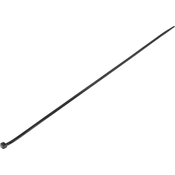 Stahovací páska TRU COMPONENTS TC-6645808, stahovací pásky, 4.80 mm, 385 mm, černá, odolná vůči povětrnostním vlivům, 100 ks