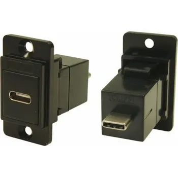 USB hub DUALSLIM BLKMTL USBC FM CSK