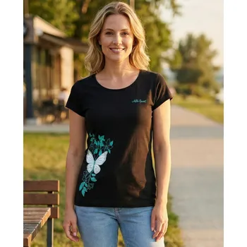 Dámské tričko Dámské triko ALTISPORT CARRYOVER ALW137122 ČERNOMODRÁ M