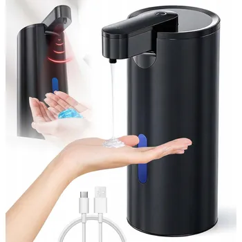 Dávkovač mýdla VELKÝ BEZDOTYKOVÝ AUTOMATICKÝ DÁVKOVAČ MÝDLA V PĚNĚ S USB