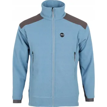 Pánská softshellová bunda Technická pánská fleecová bunda MILO Kiya velikost XXL barva dustyblue