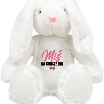 plyšák MEDVÍDEK KRÁLÍČEK PLYŠOVÝ MAZLÍČEK PŘÍTULNÍČEK DÁREK PRVNÍ NAROZENINY DÍTĚTE VÁŠ MEDVÍDEK JMÉNO