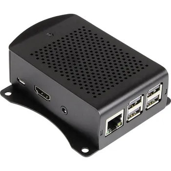 Vývojová deska Joy-it rb-alucase plus 06 SBC skříň Vhodné pro (vývojové sady): Raspberry Pi® včetně upevňovacích jazýčků černá