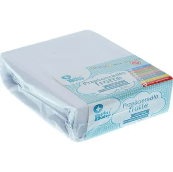 Prostěradlo Froté prostěradlo s gumou Doris bílé 120x60 cm