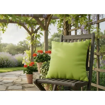 Polštář Dekorační venkovní polštář s výplní CARACAS color 19 limonka 40x40, 50x50 cm Mybesthome Rozměr: 40x40 cm Polštář je již včetně vyjímatelné výplně.