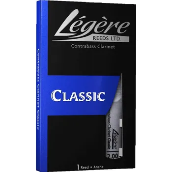 Dechový nástroj Legere CLASSIC BBCB2.00 - Plátek na kontrabasklarinet