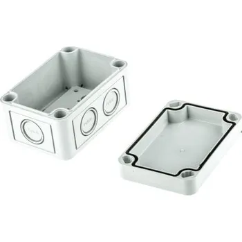 Rozvaděč Rozvodná skříň Polykarbonát Šedá 94 x 65 x 57mm řada TK PC IP66