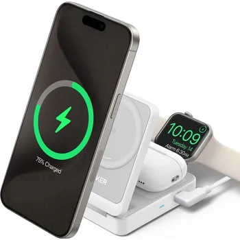 Mobilní telefon Anker 3v1 MagGo B2557 15W bílá B2557321