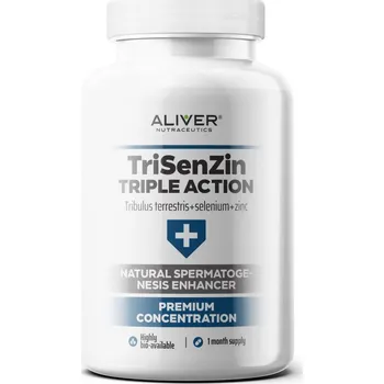ALIVER nutraceutics TriSenZin Triple Action 120 cps.