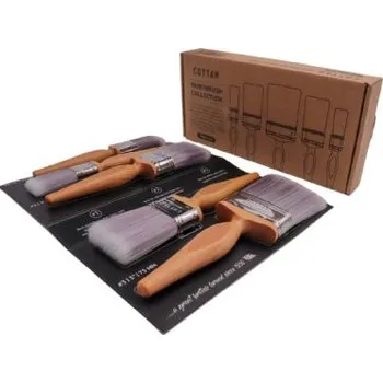 Umělecký štětec Sada štětců Plochý Syntetický Cottam