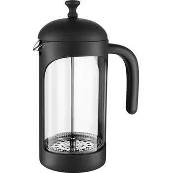 Konvice na čaj FLORINA French press AMERICANO 1 l, černý