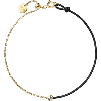 Náramek Ice-Watch Ice Watch dámský náramek zlato-černý s diamantem 021083