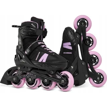 Sport Brusle Raven Profession PLUS Black/Lila Velikost bruslí: EU 38-42