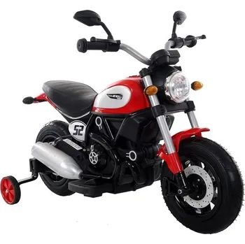 malá motorka HračkyZaDobréKačky Dětská elektrická motorka Shadow červená