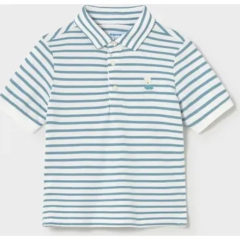 Chlapecké tričko Dětská bavlněná polokošile Mayoral 1110.3F.Baby.PPY2 bílá 00A, vel. 104