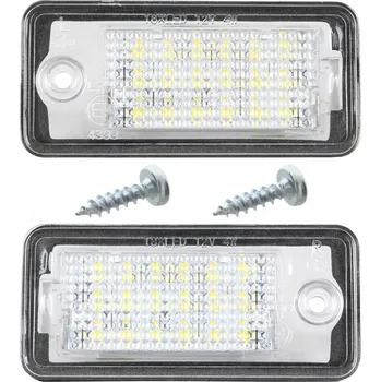 Osvětlení SPZ LED SVĚTLA OSVĚTLENÍ SPZ AUDI A3 A4 B6 B7 A6 C6 Q7