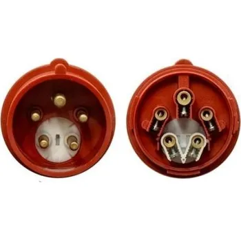 Elektrická zásuvka Phase inverter Plug 32A 3P plus N plus E 6H IP44