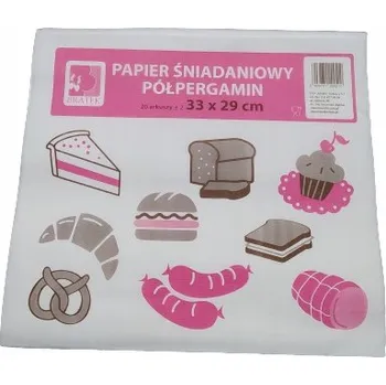 Obraz Svačinový papír Bratek 33x29 cm 20 kusů