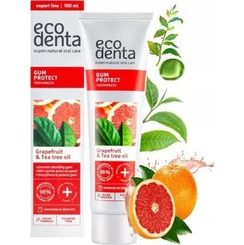 Dentální hygiena Zubní pasta GUM PROTECTION pro Citlivé Dásně BEZ FLUORU 100ml ECODENTA