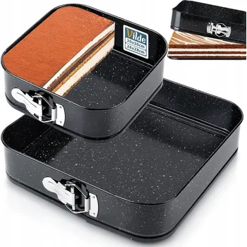 Forma na pečení 2x GRANITOVÁ forma forma na dort rozepínací na pečení dortových koláčů 20 + 28 cm