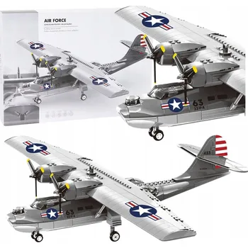 ostatní stavebnice STAVEBNÍ STAVEBNICE – VODOPLOUN PBY-5A CATALINA