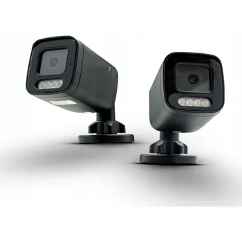 Bezpečnostní kamera ČERNÁ TRUBKOVÁ KAMERA G-VISION IP 8MPX 2,8mm AUDIO BAREVNÝ OBRAZ V NOCI h265+