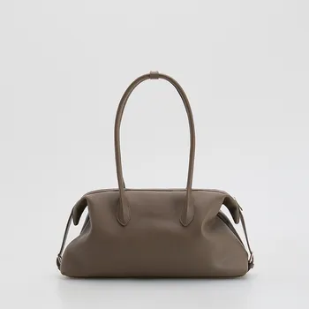 Kabelka Reserved - Shopper taška s popruhy - pudrově hnědá - 789FC-98X - 789FC-98X-ONE