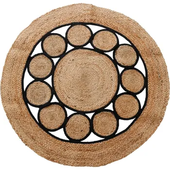 Koberec Koberec Jute, (fi) 90 cm, hnědá/černá
