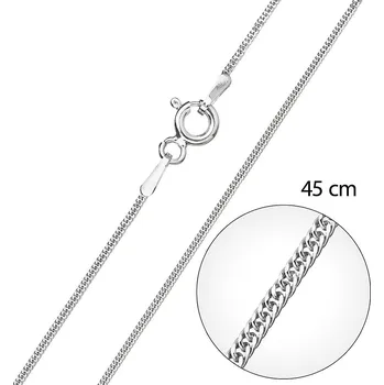 Řetízek Stříbrný řetízek kulatý délka 45 cm 30015