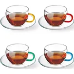 SIMAX EVA COLOR SKLENICE S PODŠÁLKOU 0,25L 4 KUSY