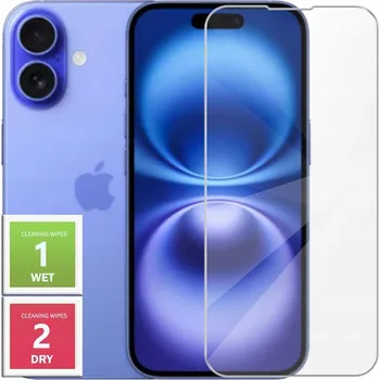 Tvrzené sklo pro Apple iPhone 16, 1 ks