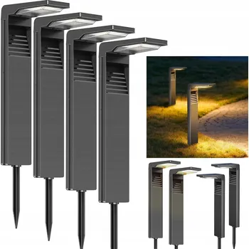 Venkovní osvětlení Solární lampa zapichovací Forever Speed černá 41 cm 2 ks