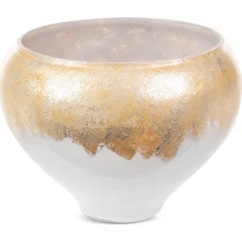 DEKORAČNÍ SKLENĚNÁ MISKA IRIS (01) (FI) 23X18 CM VÍCEBAREVNÁ