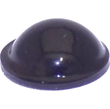 TOOLCRAFT PD2095SW podstavná nožka přístrojová samolepicí, kulatá černá (Ø x v) 9.5 mm x 3.8 mm 1 ks