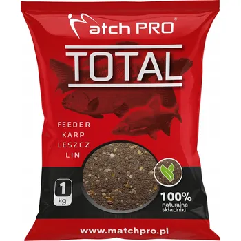 Návnadová surovina Návnada Match Pro plavačková aMethod Feeder 1kg TOTAL1 KG FEEDER KAPR CEJN LÍN