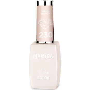 Lak na nehty Manica Hybridní lak LED/UV 10ml - Amber Energy - 230