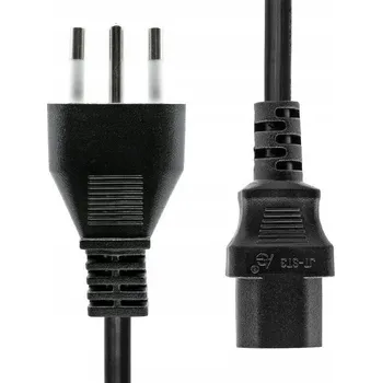 Napájecí kabel Napájecí kabel ProXtend Itálie – C13, 3 m, černý, PC-LC13-003