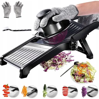 SZATKOWNICA DO WARZYW KRÁJEČ NA KRÁJENÍ S 5 ČEPELEMI