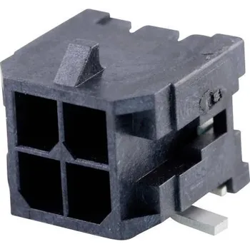 Elektrický konektor Molex vestavná pinová lišta (standardní) 4, rozteč 3 mm, 430450409, 1 ks Tape on Full reel