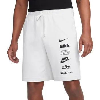 Pánská móda Šortky Nike M NK CLUB+ FT SHORT MLOGO fb8830-030 Velikost L