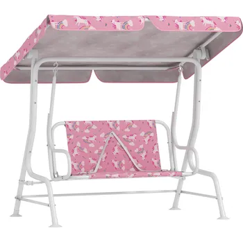Dětská houpačka 2místná dětská houpačka | růžová
