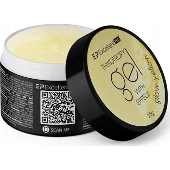 Přípravek na nehty Gel Excellent PRO žlutý 15 ml