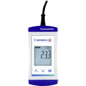 Domácí teploměr Senseca ECO 121-3 alarmový teploměr, typ senzoru Pt1000